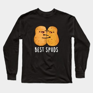 Best Spuds Cute Best Buddies Potato Pun Long Sleeve T-Shirt